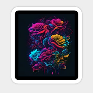 AI Flower Design Sticker